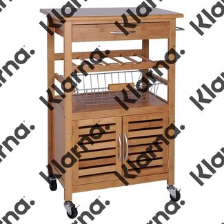 Keukentrolley bamboe