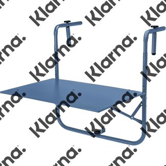 Ambiance Balkontafel 60x43cm - mat blauw