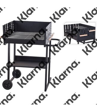 Vaggan rechthoekige BBQ - 82x47x90cm