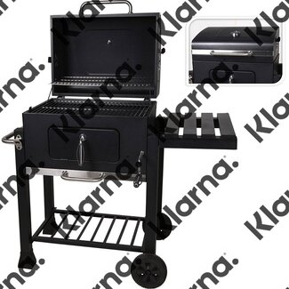 Vaggan Houtskool BBQ - mat zwart