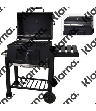 Vaggan Houtskool BBQ - mat zwart