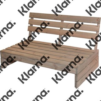 Ambiance Palletbank - 120 cm - 2-zits