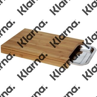 Excellent Houseware. Bamboe snijplank met opvangbak