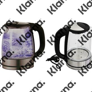 Deski Glazen Waterkoker 1.7L met LED verlichting