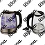 Deski Glazen Waterkoker 1.7L met LED verlichting