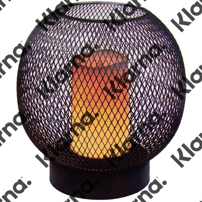 Home&Styling Tafellamp - draad -  19cm - luxe uitvoering