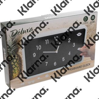 Deluxa Klok met PEG board