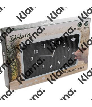 Deluxa Klok met PEG board