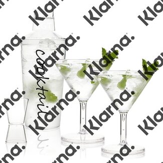 Cocktail mixer set 4 delig