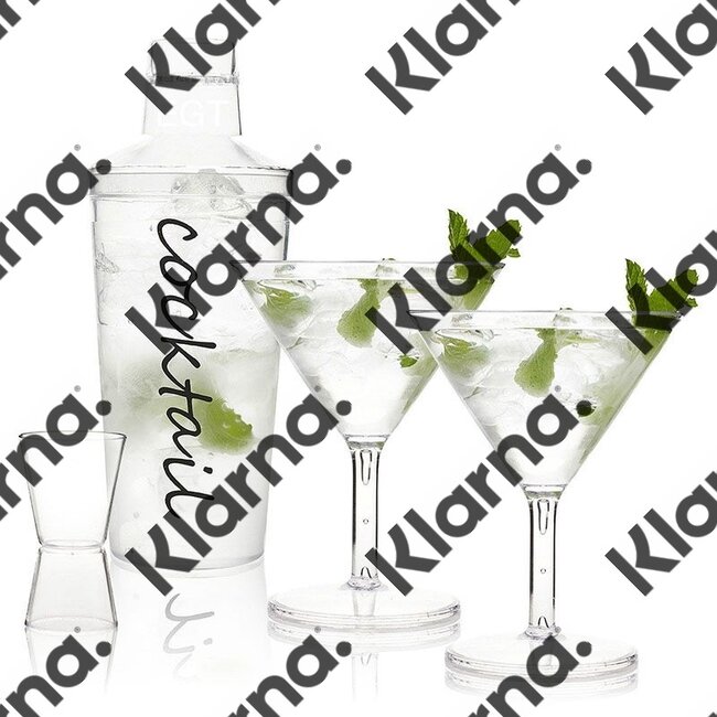 Cocktail mixer set 4 delig