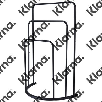 Bathroom Solutions Handdoekenrek metaal - zwart