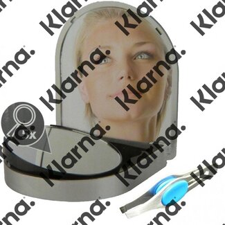 Reisetui met spiegels en pincet