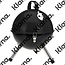 BBQ Kogel Barbecue - zwart - Ø 32cm