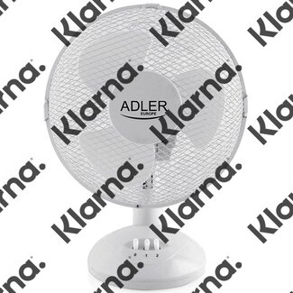Adler AD7302 - Tafelventilator wit - 23cm