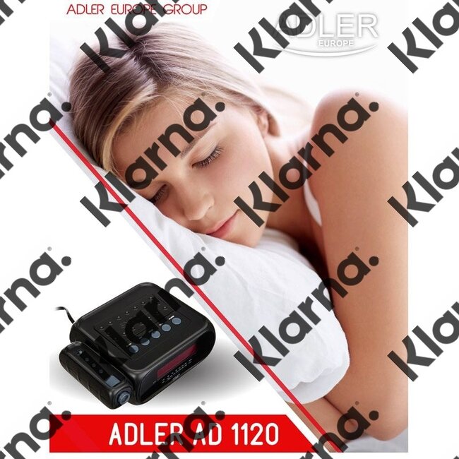 Adler AD 1120 - Wekkerradio met tijdsprojectie
