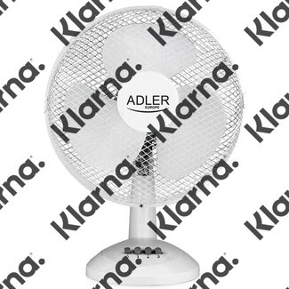 Adler AD7303 - Tafelventilator wit - 30cm