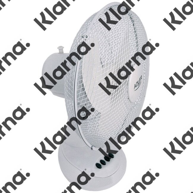 Adler AD7303 - Tafelventilator wit - 30cm