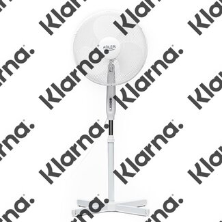 Adler AD7305 - Staande ventilator - wit