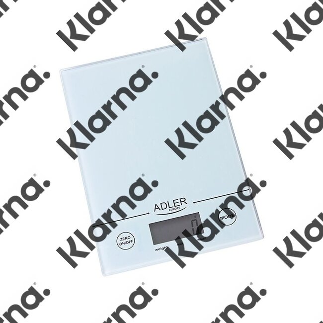 Adler AD3138 - Keukenweegschaal wit