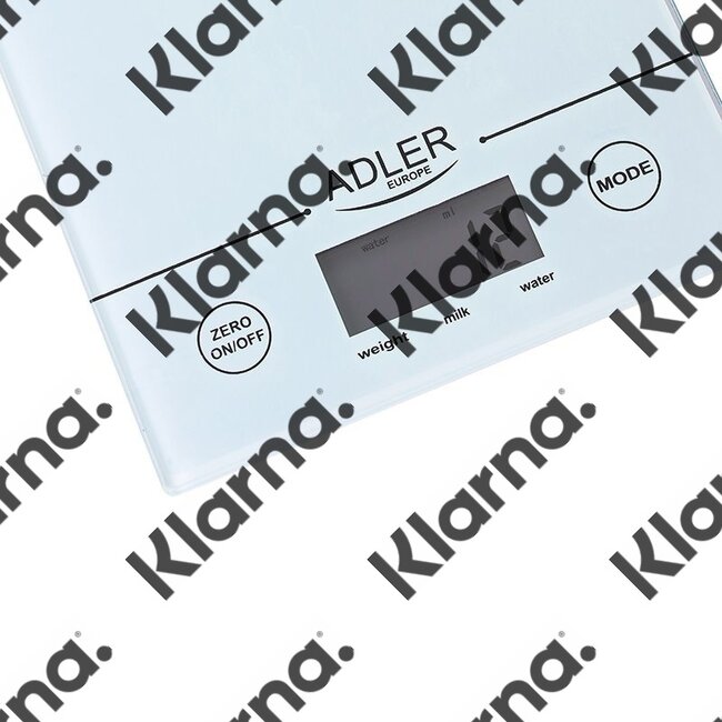 Adler AD3138 - Keukenweegschaal wit