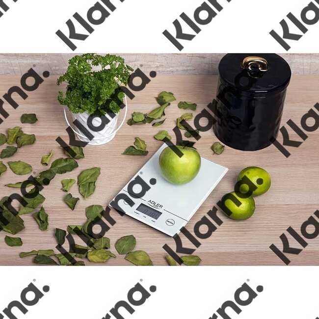 Adler AD3138 - Keukenweegschaal wit
