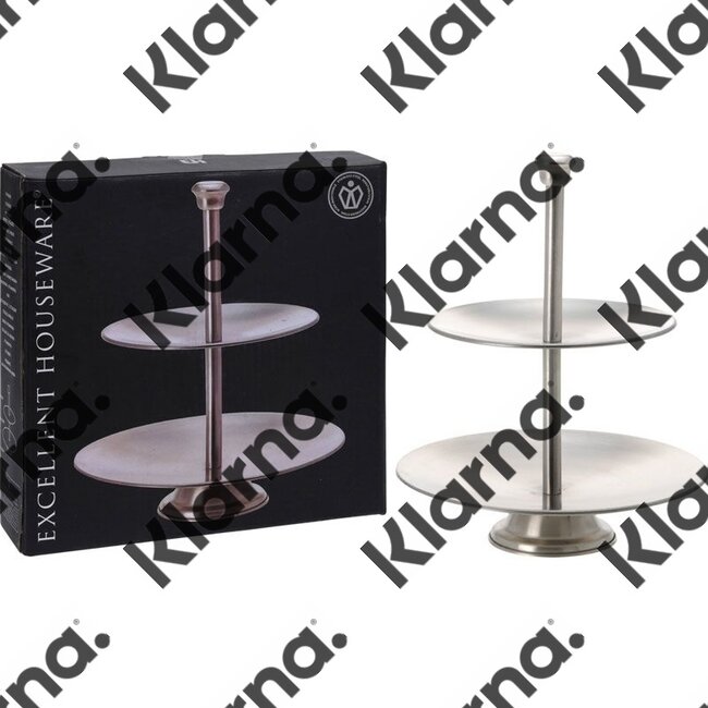 Excellent Houseware. Etagere 26cm - RVS