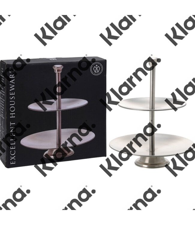 Excellent Houseware. Etagere 26cm - RVS