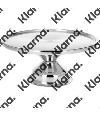 Excellent Houseware. Taartplateau RVS - 33cm