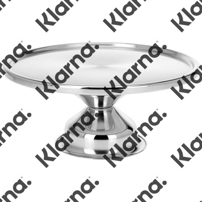 Excellent Houseware. Taartplateau RVS - 33cm