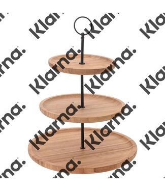 Excellent Houseware. Etagere bamboe - 3 laags