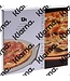 Excellent Houseware. Pizza-baksteen 33cm met metalen houder