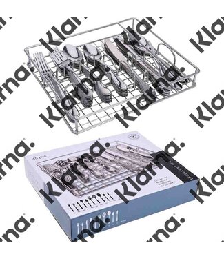 Excellent Houseware. Bestekset 45-delig - 8 personen