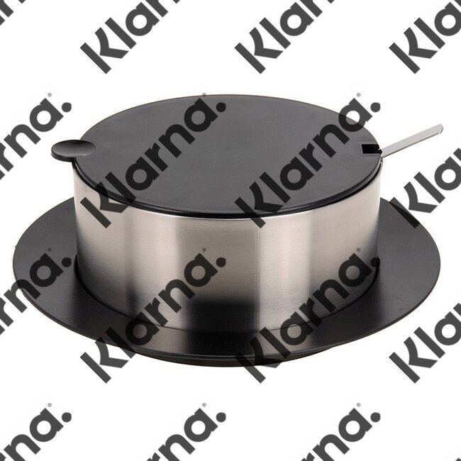 Excellent Houseware. Roestvrijstalen serveerpan met sauslepel - 2.4 liter