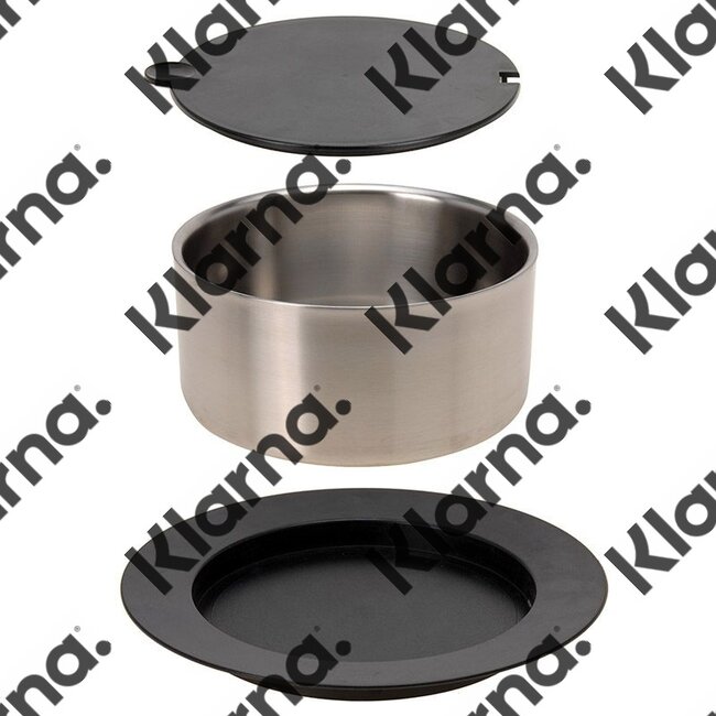 Excellent Houseware. Roestvrijstalen serveerpan met sauslepel - 2.4 liter