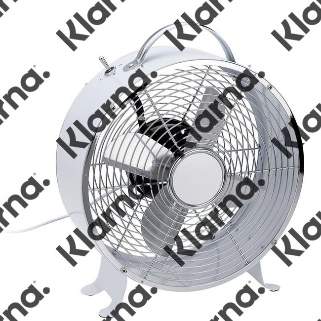 Excellent Electrics Tafelventilator metaal 26cm wit