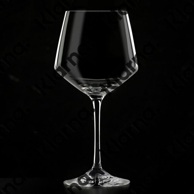 Bergner Masterpro Rode Wijnglazen 720ml - Kristalglas - 2 stuks