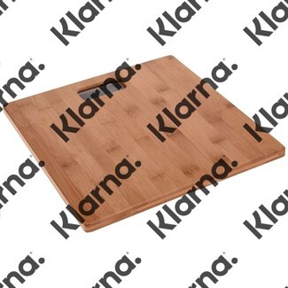Bathroom Solutions Personenweegschaal bamboe - 30x30cm