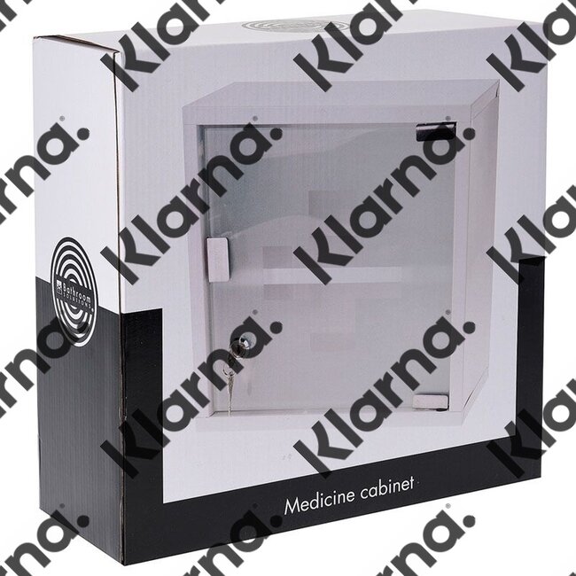 Bathroom Solutions Medicijnkastje RVS wit