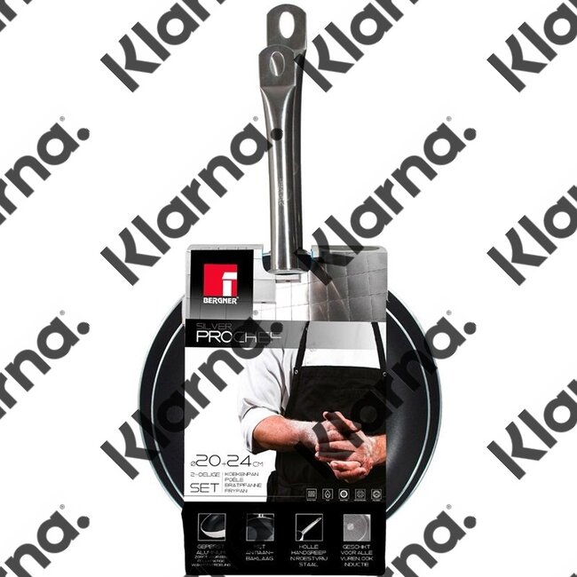 Bergner ProChef Platinum koekenpannenset - 2-delig