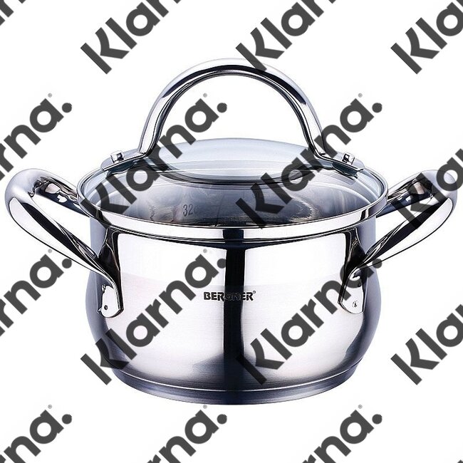 Bergner RVS 18/10 kookpan 24cm - 5,6 liter