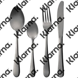 Bergner Bestekset Munich - 24 delig - zwart glans