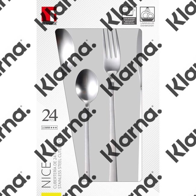 Bergner Bestekset Nice - 24 delig