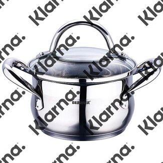 Bergner RVS 18/10 kookpan 20cm - 3,3 liter