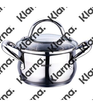 Bergner RVS 18/10 kookpan 20cm - 3,3 liter