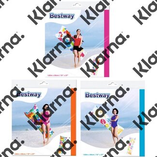 Bestway Luchtbed multicolor 183x69cm