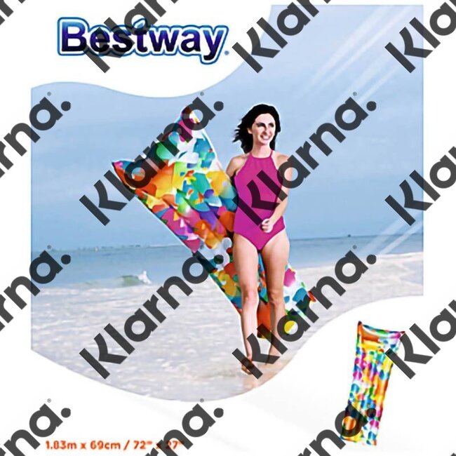 Bestway Luchtbed multicolor 183x69cm