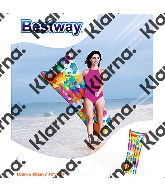 Bestway Luchtbed multicolor 183x69cm