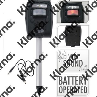 ProGarden Dierenverjager - solar + oplaadbaar