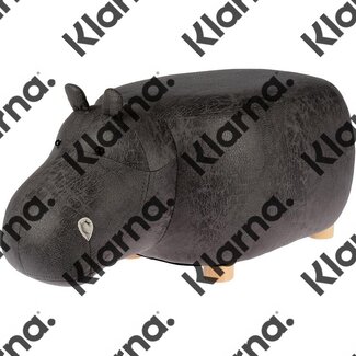 Ceruzo Poef nijlpaard - voetenbank