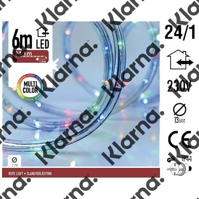 DecorativeLighting LED Lichtslang 6 meter multicolor